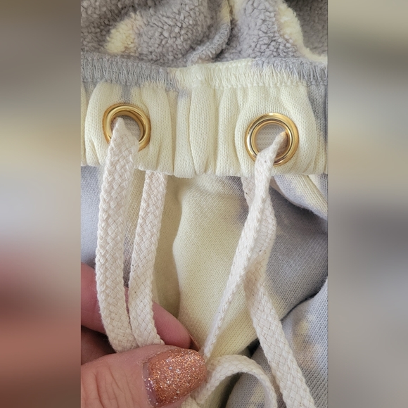 Les Tien 100% cotton tie dye yellow & gray joggers. 2 sizes available.NWT RV$233 - Picture 8 of 15